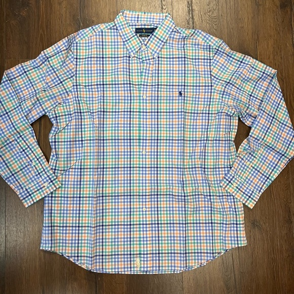 Ralph Lauren classic fit 100% cotton stretch SZ XXL - Picture 1 of 3